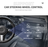 Pantalla de Radio para Auto con CarPlay Inalámbrico y Android Auto para BMW Serie 1 E81 E82 E87 E88, Multimedia, GPS, Pantalla 2DIN