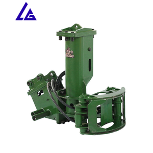 Versterkte hydraulische paalhamer voor houten boerderijrails en grondankers in projecten - Product Image 4