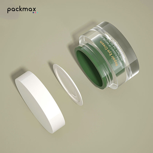 Tarro de PETG de alta gama de 5g-50g con pared gruesa para crema de ojos y crema facial – botella cosmética vacía recargable - Product Image 3
