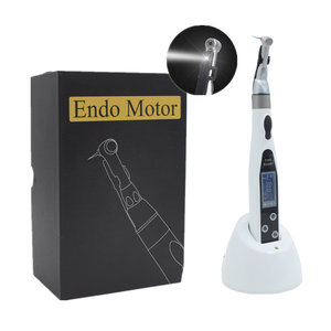 Dentisty Endo Motor Wireless 16:1 riduzione contrangolo Endo Mate con LED 9 programmatore strumento dentale - Product Image 1