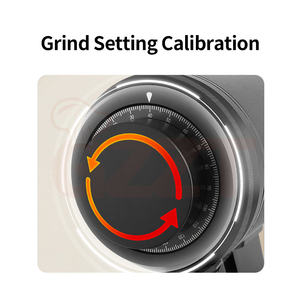 Moulin à café électrique à meules plates de 64 mm avec revêtement en titane 110V 220V, vitesse réglable, <span class=keywords><strong>pour</strong></span> usage commercial et domestique - Product Image 6