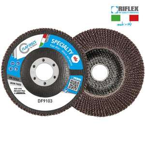 FERVI - DF9103.514 Disque à lamelles plat classique spécialisé en aluminium Abranet-EAN 8012667344870 ABRASIVES - Product Image 1