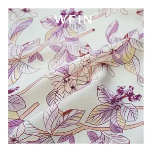 WI-Z0218 Wholesale Silk Crepe De Chine 100% Silk Printed Fabric Custom For Women Stylish Clothing