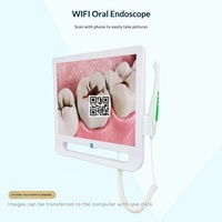 Endoscope intra-oral dentaire en plastique avec transmission Wi-Fi par QR-code, étui de classe I pour l'archivage, prise US, fourniture directe usine pour cliniques