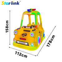 Simulateur de course commercial à monnayeur de haute qualité pour parcs intérieurs colorés, avec karts pour adultes et voitures tamponneuses pour enfants