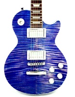 Eastern Music Hardluck Kings BOSSMAN ROCKAWAY BEACH Edisi Terbatas Blue Stain Flame Maple Veneer Gitar Elektrik Dengan Hard Case