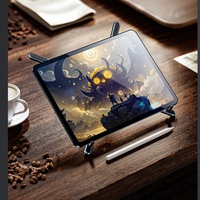 Support magnétique 3-en-1 tendance pour téléphone portable, réglable en hauteur, en aluminium, pliable, pour tablette et ordinateur portable, idéal pour le bureau