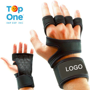Guantes de entrenamiento de levantamiento de pesas Top One Woman con soporte de muñeca personalizado Fitness levantamiento de pesas hombres mujeres guantes de gimnasio - Product Image 1