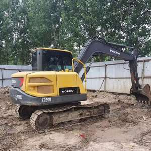 Excavadora de cadenas Volvo EC80 usada de alta calidad |   Hecho en Suecia |   Excavadora Hidráulica de 8 Toneladas con Motor |   Certificado CE y EMC - Product Image 5