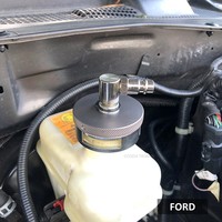 Kit de purge de frein de maître-cylindre DIY avec 90 raccords pivotants pour presque tous les véhicules