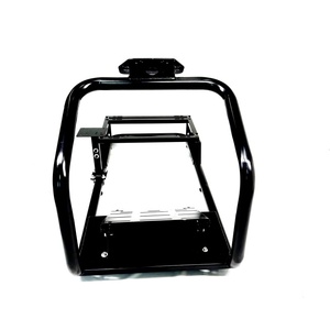 Deluxon X02 High-Performance English Customizable Racing <strong>Sim</strong> Cockpit <strong>Rig</strong> Multi-hole Steel Steering Wheel Mounts Universal Pedal - Product Image 3