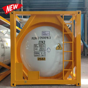 Contenedor Tanque de Acero y Plástico Compuesto ISO de 20 pies a Precio de Fábrica para Almacenamiento de Gas Natural Licuado en Estaciones de Servicio - Product Image 3