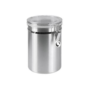 Contenedor de Almacenamiento Metaltex de 1L, Acero Inoxidable, Tapa Hermética, Almacenamiento de Alimentos - Product Image 1