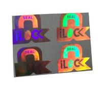 Autocollant holographique laser original personnalisé de haute qualité
