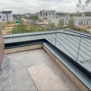 Hdsafe Frameless U kênh cơ sở Tempered Glass lan can lan can kính lan can cho bên ngoài ban công hàng rào kẹp cầu thang lan can - Product Image 4