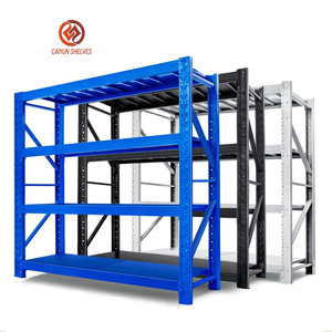 Công nghiệp lưu trữ Kệ có thể điều chỉnh thép kim loại xếp chồng kệ kho lưu trữ kệ đơn vị nhiệm vụ ánh sáng giá - Product Image 1