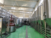 Système de brassage de bière clé en main le plus vendu, professionnel, 3000L, 3500L, 5000L, Fermenteur de bière artisanale, Système de nettoyage CIP, SUS304/SUS316