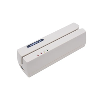 Lecteur/encodeur de cartes à bande magnétique MSRC4777, interface USB/RS232, normes ISO7811/ISO8484, application POS, haute vitesse