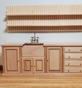 Kits de Casas de Muñecas de Madera Maciza (Sin Terminar / Crudas) - Product Image 5