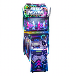 <span class=keywords><strong>Machine</strong></span> de jeu d'arcade de tir à la bière Crazy Shooter Colorful Park, à monnayeur, pour un joueur, avec fonction de pointage - Product Image 1