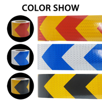 Ruban de signalisation routière de haute qualité, ruban réfléchissant automobile, autocollant réfléchissant pour camion et remorque, ruban à points réfléchissants