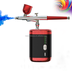 Kit de Pistola de Aerografía Ajustable, Aerógrafo ABS para Tinte de Cabello, Detalles Finos, Arte de Uñas, Decoración de Pasteles, Modelismo, Pintura DIY, Maquillaje, Tatuajes - Product Image 2