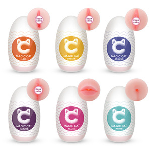 Silicone 6 mode Pocket Pussy Cup Mainan Seks Dewasa Realistis untuk Masturbasi Anal Vagina Telur Pria - Product Image 1