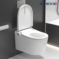 Toilette intelligente élégante et compacte, design minimaliste, toilette électronique murale intelligente pour la rénovation d'appartements modernes