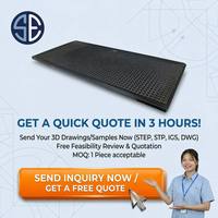 Grille de ventilation en tôle métallique de précision, revêtement poudré noir, OEM personnalisé, pour serveur, armoire de contrôle industrielle