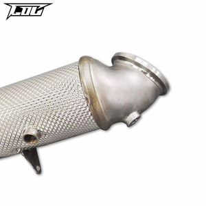 Boska Downpipe pour <span class=keywords><strong>BMW</strong></span> 118/218/220 <span class=keywords><strong>B38</strong></span> 1.5T 2015-2018 High flow catted downpipe échappement Downpipe - Product Image 4