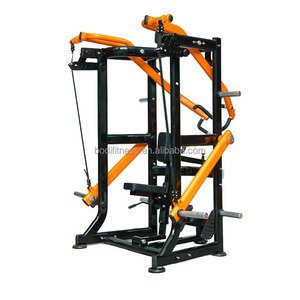 Appareil de musculation à charge par plaques en acier pour la remise en forme, équipement d'entraînement de force pour la musculation latérale et des jambes, matériel de gym d'occasion - Product Image 2