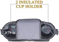Sac organisateur mural Exbag pour poussette bébé avec porte-gobelets Sac de téléphone détachable Accessoires pour poussette
