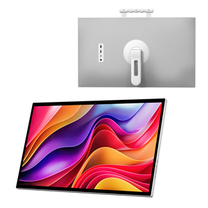 ทีวีพกพาขนาด 27 นิ้ว ไร้สาย LED สีขาว หน้าจอสัมผัส LCD ความละเอียด Full HD 60Hz โหมดเกม 6+128G รองรับ 1080P 27" FHD 10 จุดสัมผัส - Product Image 1