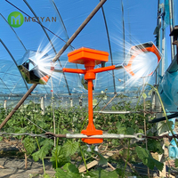 Répulsif d'Oiseaux Dispositif Effaroucheur Réfléchissant Anti-Oiseaux Anti-Pigeons et Pic-Verts Réflecteurs Éoliens Rotatifs