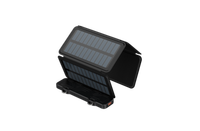 Batterie solaire SP009 8W avec câble Type-C intégré, lampe de remplissage, chargeur portable pliable, alimentation de secours d'urgence pour l'extérieur, mAh
