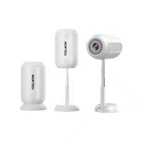 Mini projecteur TS-6 4K portable vidéo 3D prêt à l'emploi pour le home cinéma et les jeux Android 13 avec objectif à courte focale et mise au point automatique