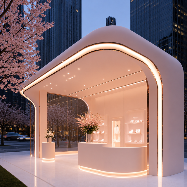 Store Design Souvenir Shop Jewelry Store Display Furniture LED Showcases for Retail Shop Interior Design Jewellery Shop