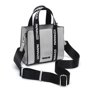 กระเป๋าถือแฟชั่นแบรนด์ <span class=keywords><strong>PAPARAZZI</strong></span> รุ่น ZB500 สีสันสดใส ปี 2023 กระเป๋าสะพายข้างผู้หญิงขนาดเล็ก สายสะพายแบบเว็บบิ้ง - Product Image 1