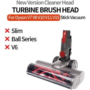 S V7 V8 V10 V11 V <span class=keywords><strong>1</strong></span> <span class=keywords><strong>5</strong></span> inalámbrico eléctrico motorizado piso duro alfombra aspiradora cepillo cabeza Accesorios repuestos - Product Image 2