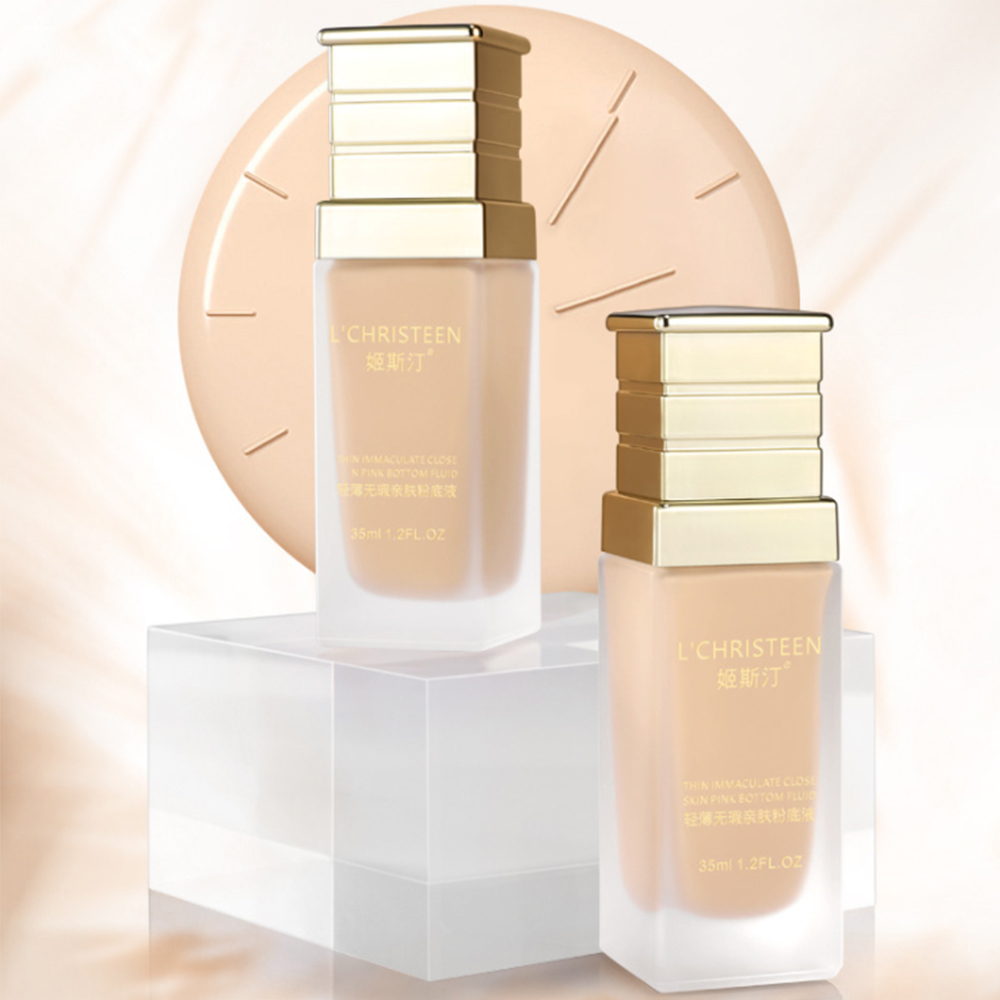 Лидер продаж кожаный светильник Жидкая Основа макияжа для женщин макияж