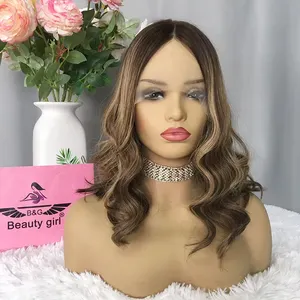 Fast Shipping 180% Density Glueless Wigs Human Hair Jewish Wig Kosher Silk Top Full Lace European Human Hair Silk Top Jewish Wig