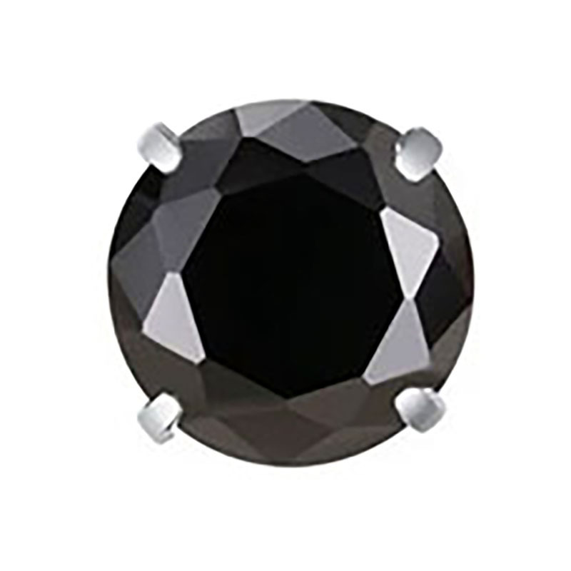 ไทเทเนียมสีธรรมชาติพร้อมปลายแหลม (เซอร์โคเนียมสีดำ)