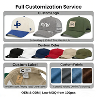 Casquettes de baseball tendance 2026 en jean structuré délavé et vieilli avec trou pour queue de cheval et dos réglable en Velcro pour femme, idéales pour l'extérieur