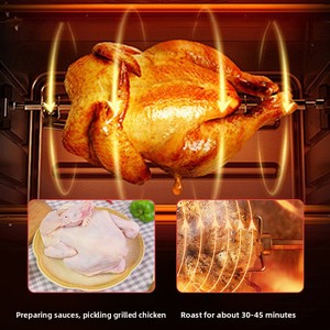 Guangrong, gran capacidad, 60L, horno doble, horno eléctrico multifunción para hornear para uso doméstico, comercio electrónico transfronterizo personalizado - Product Image 2