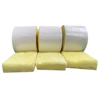 Manta de Lana de Vidrio R11 ASTM C518 para el Mercado Mexicano con Revestimiento Blanco Ignífugo para Techos