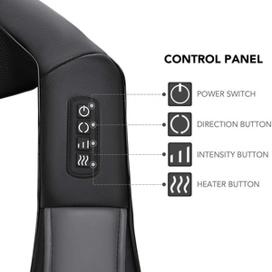 U Shape Neck Shoulder Shawl Massager for <b>Back</b> Neck and Shoulder for Pain Relief Deep Tissuneck Massage - Product Image 5