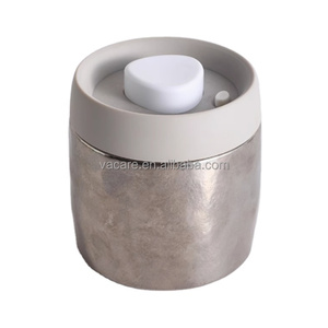 Vacare Titan Lưu Trữ Lọ 1-3L Thân Thiện Với Môi Thực Phẩm Bột Khô Thành Phần Thảo Dược Trà Lá 96% Tinh Khiết Titan Chân Không Bìa - Product Image 1