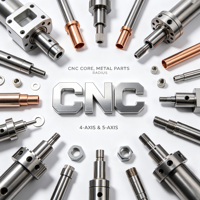 Pièces métalliques usinées CNC sur mesure pour composants de drones robotiques en aluminium, laiton, acier inoxydable OEM