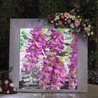Fleur artificielle de lotus personnalisée en soie douce phosphorescente pour décoration de mariage, Noël, rentrée scolaire et événements nocturnes