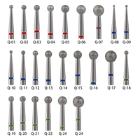 Forets à cuticules en diamant pour l'élimination des peaux mortes et le façonnage des ongles 3/32'' Outil professionnel de manucure et pédicure pour salon